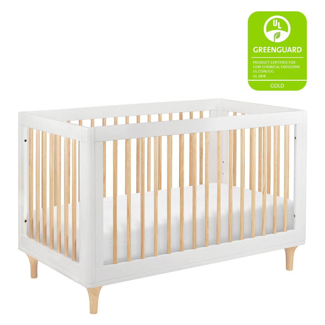 The Babyletto Lolly 3-in-1 Convertible Crib with GREENGUARD in -- Color_White