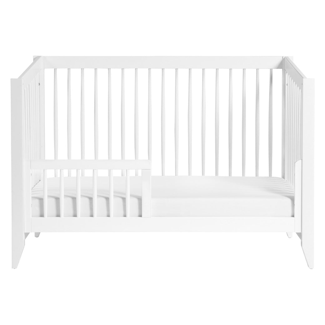 Front view of  Babyletto's Sprout 4-in-1 Convertible Crib  in -- Color_White