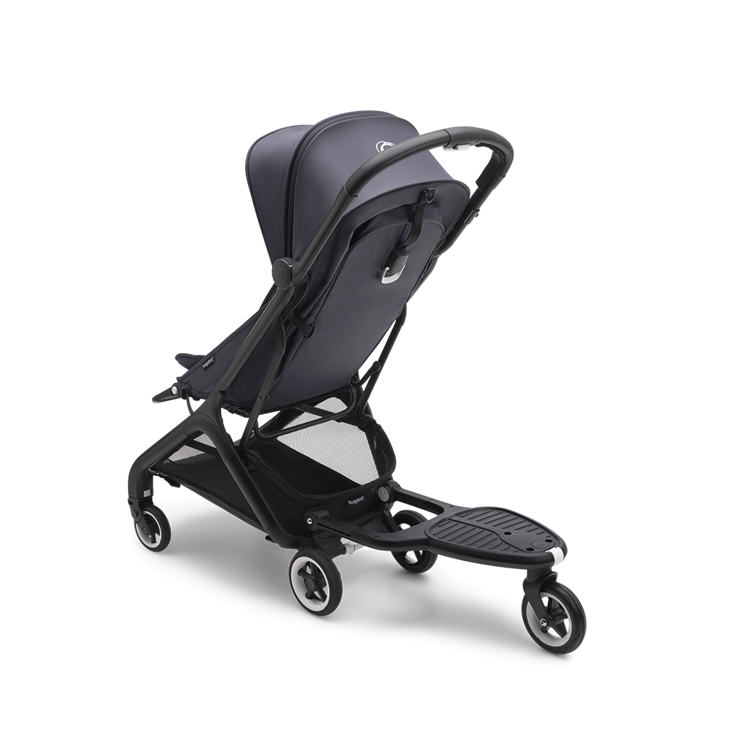 The Bugaboo Butterfly Comfort Wheeled Board+ without the seat attached to the Butterfly stroller