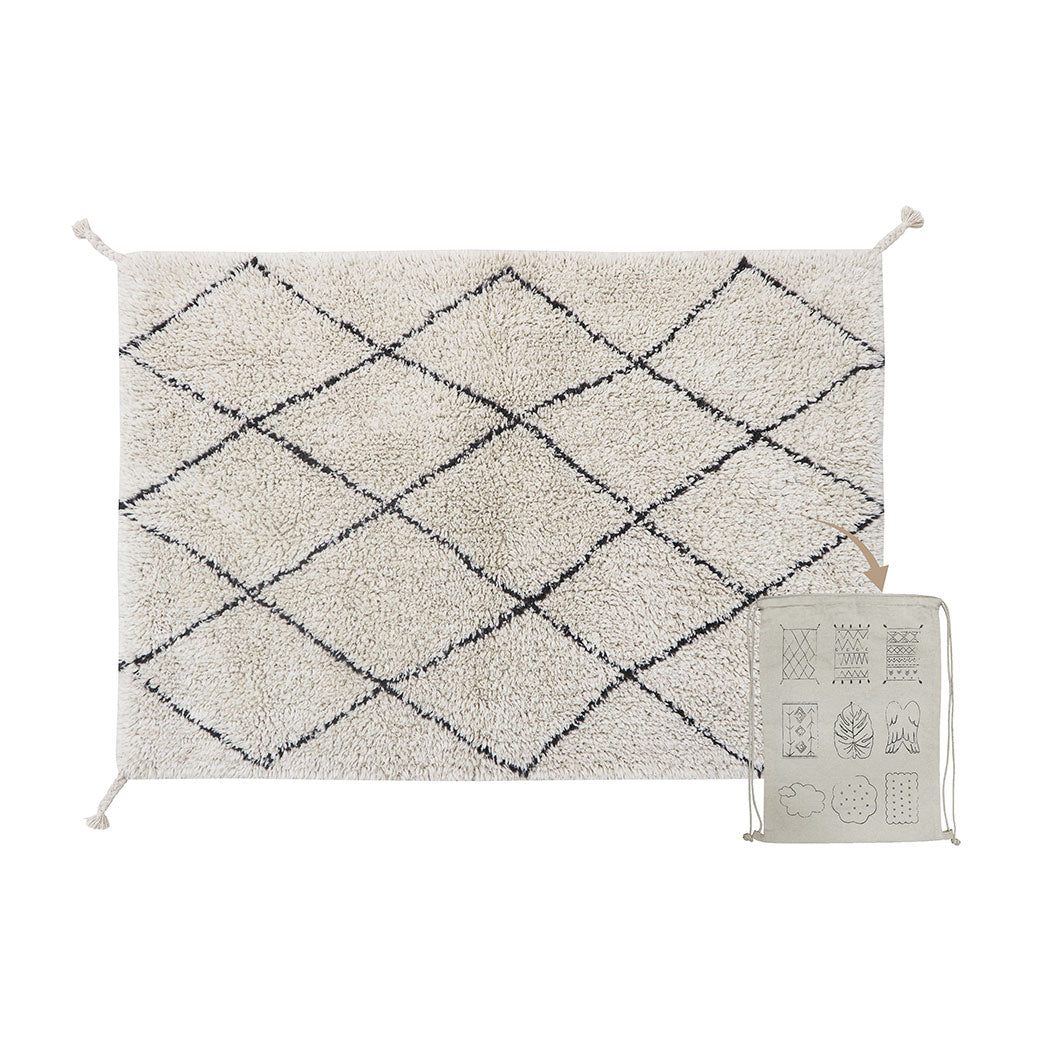 Lorena Canals Bereber Mini Washable Rug | Modern Nursery™