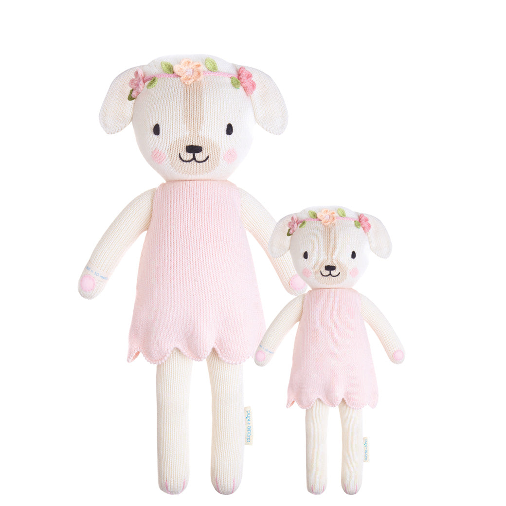 Cuddle + Kind Charlotte The Dog Hand-Knit Doll | Modern Nursery™