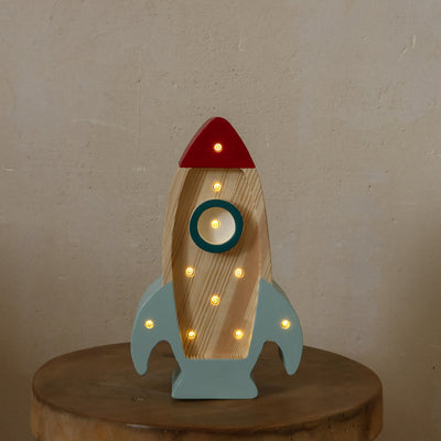 Mini Rocket Ship Lamp