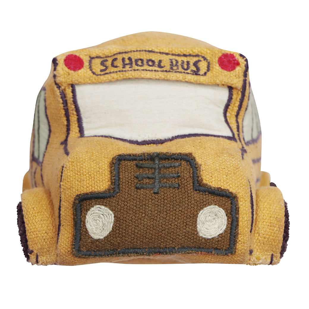 School Bus Ride & Roll Soft Toy