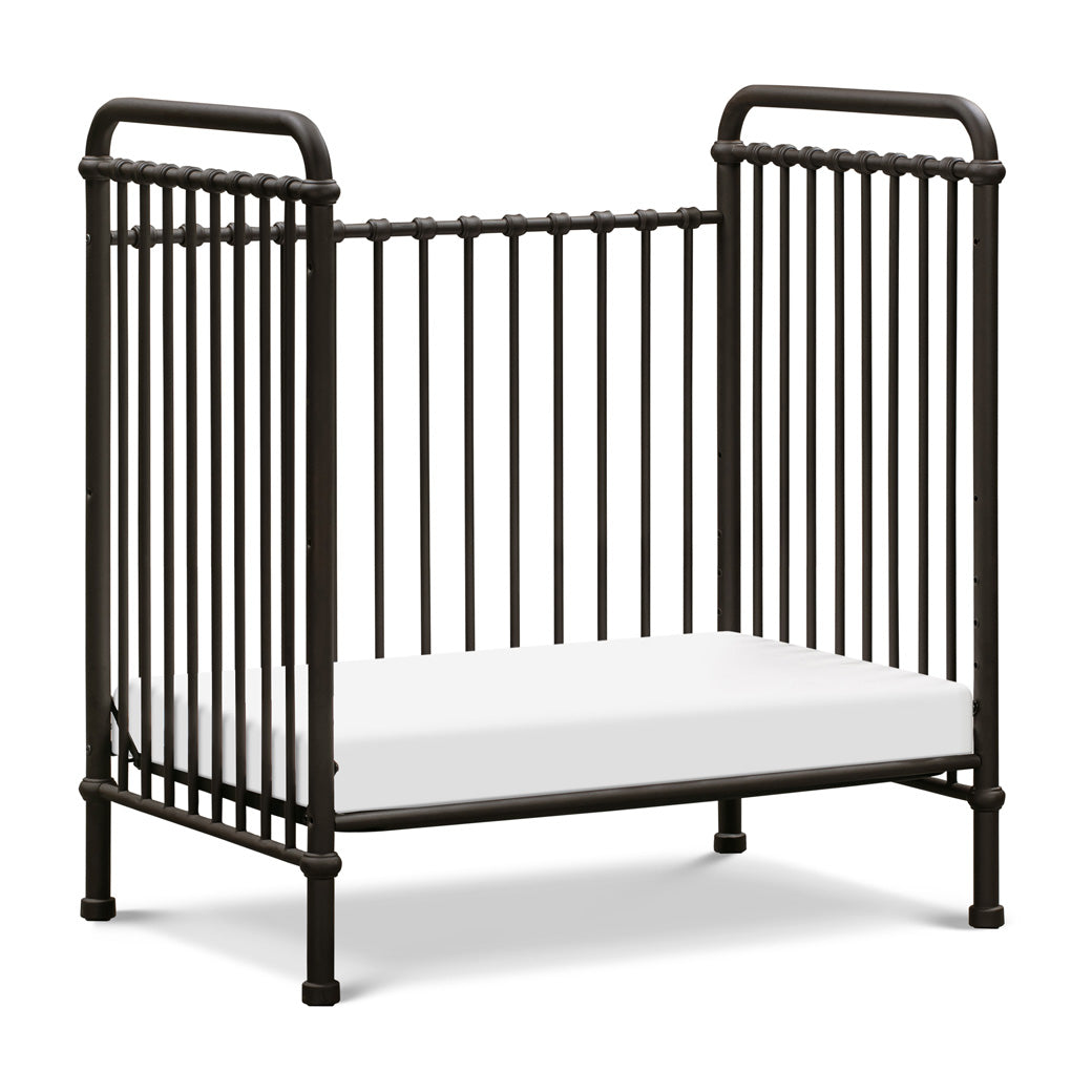 Namesake`s Abigail 3-in-1 Convertible Mini Crib as a day bed in -- Color_Vintage Iron