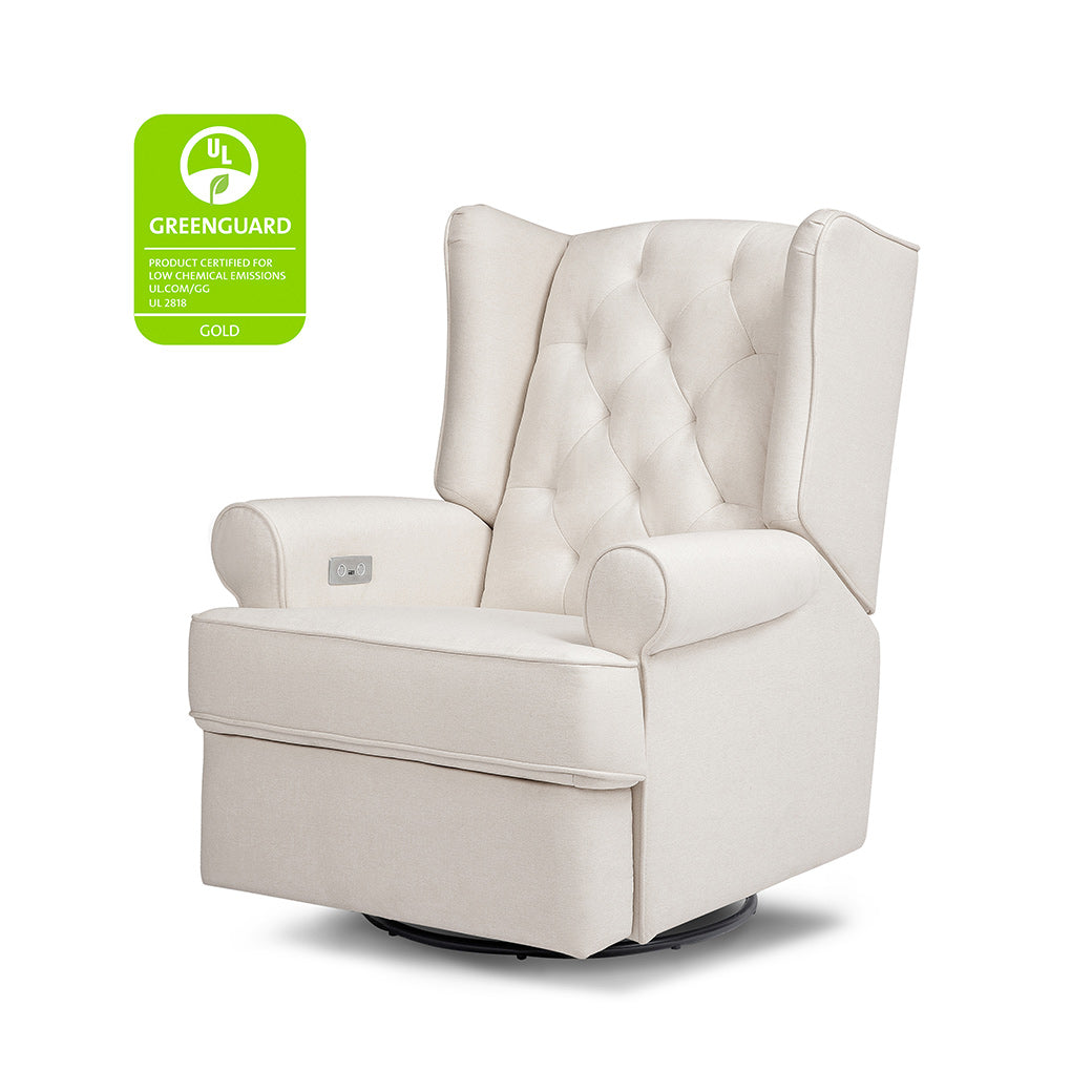 Namesake's Harbour Power Recliner with GREENGUARD tag  in -- Color_Performance Cream Eco-Weave
