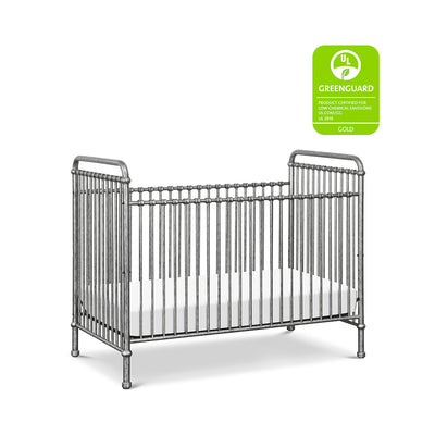 Namesake`s Abigail 3 in 1 Crib with GREENGUARD tag in -- Color_Vintage Silver