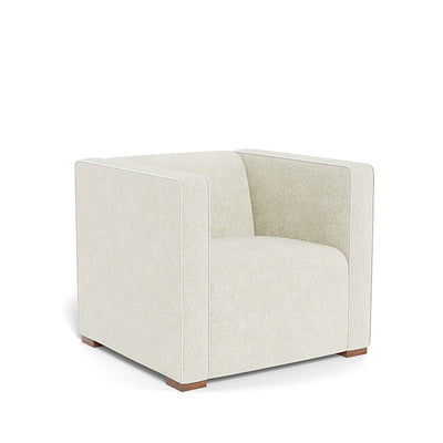 Monte Cub Chair Faux Sheepskin in -- Color_Walnut