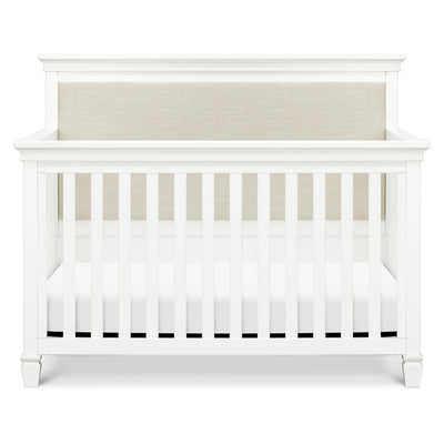 Darlington 4-in-1 Convertible Crib in Warm White front view