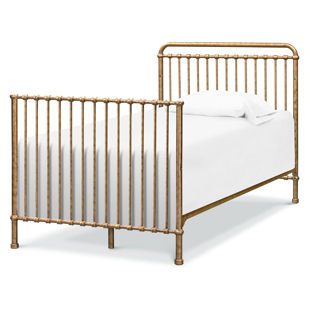 Namesake's Winston 4-in-1 Convertible Mini Crib as daybed in -- Color_Vintage Gold