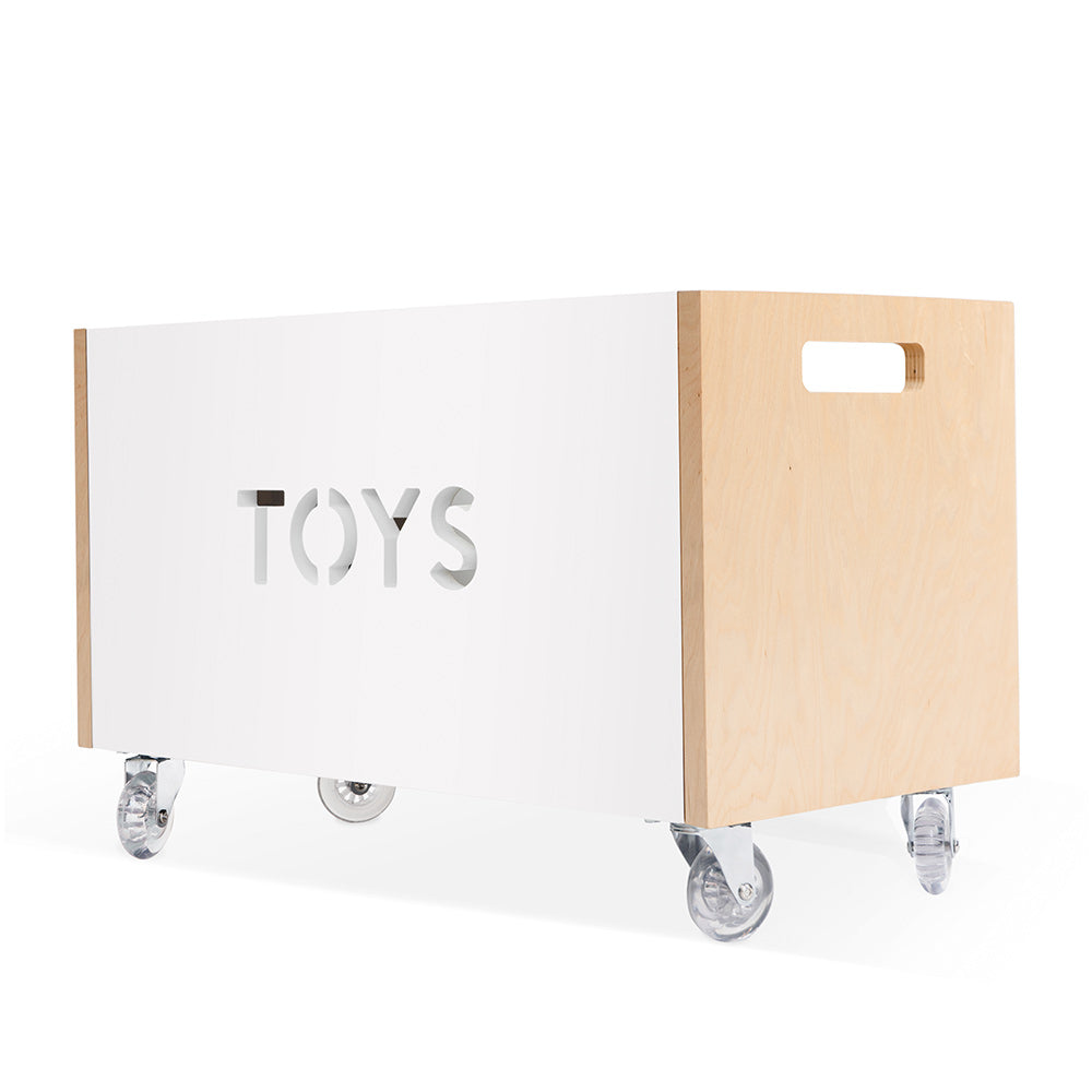 Nico & Yeye Toy Box Chest on Casters Modern Nursery