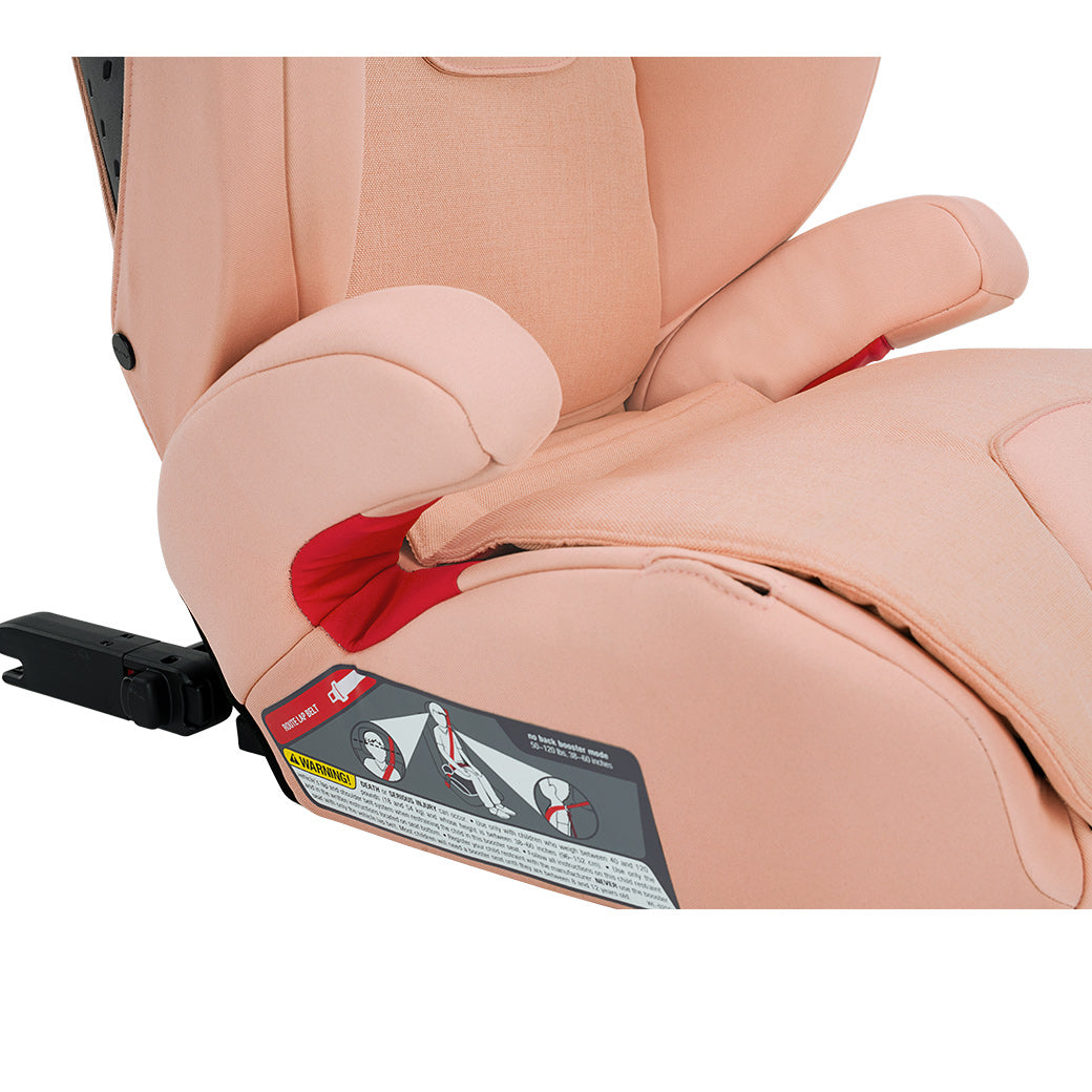 Seat detail of Nuna AACE Booster Seat in -- Color_Coral