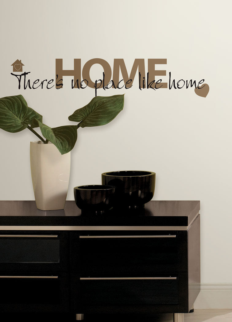 No Place Like Home Peel & Stick Wall Decals
