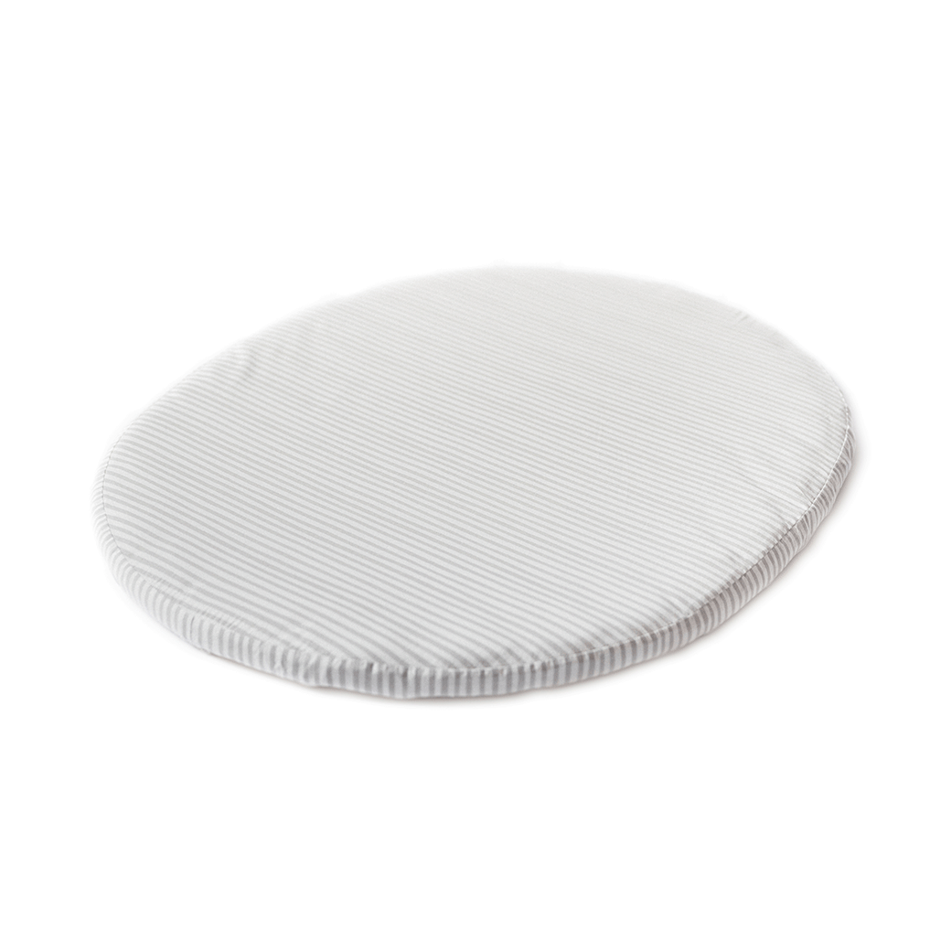 Stokke's Sleepi V3 Mini Fitted Sheet By Pehr in -- Color_Stripes Away Pebbles