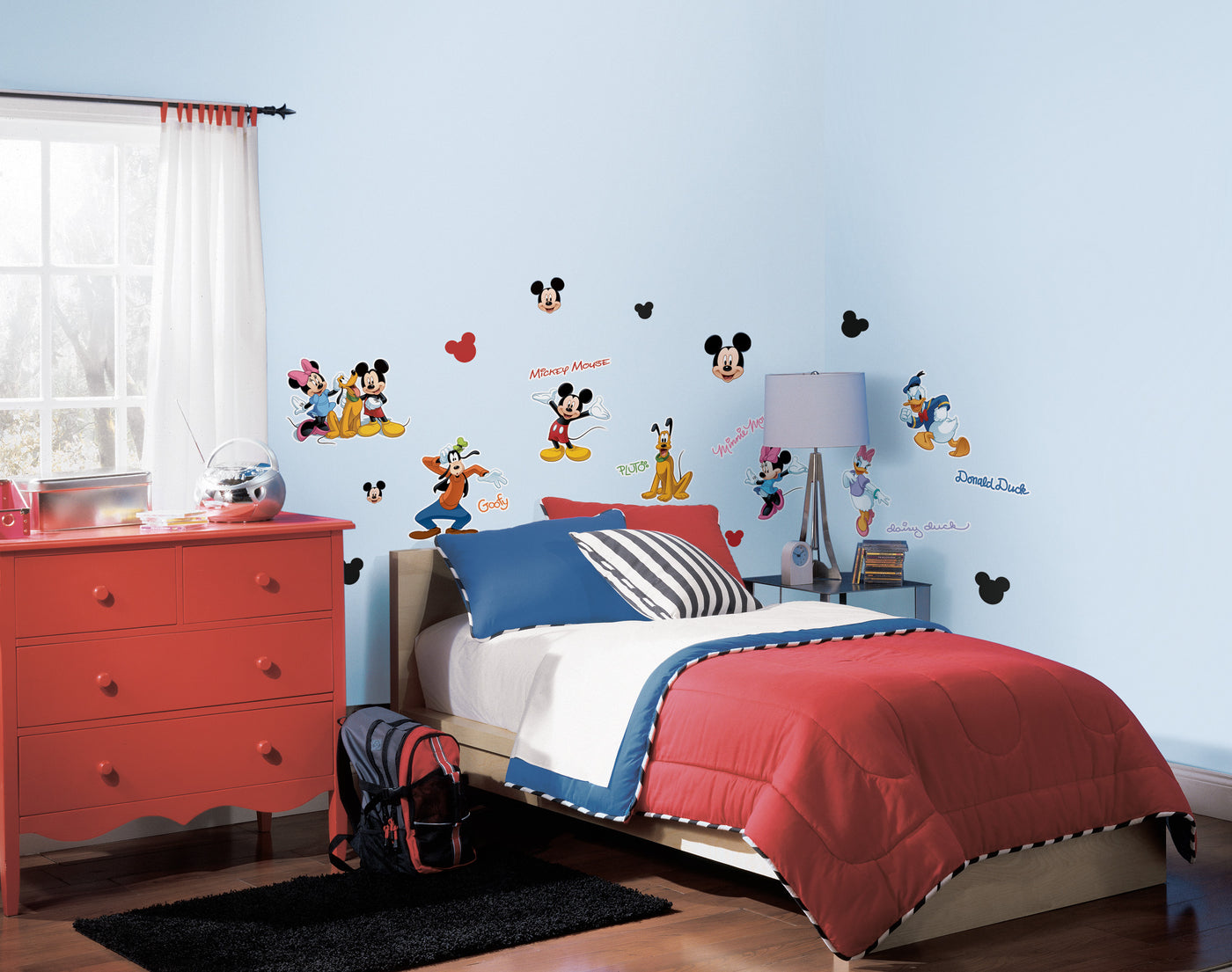 Mickey & Friends Peel & Stick Wall Decal