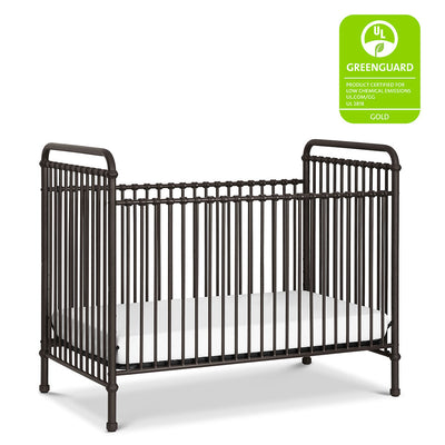Namesake`s Abigail 3 in 1 Crib with GREENGUARD tag in -- Color_Vintage Iron