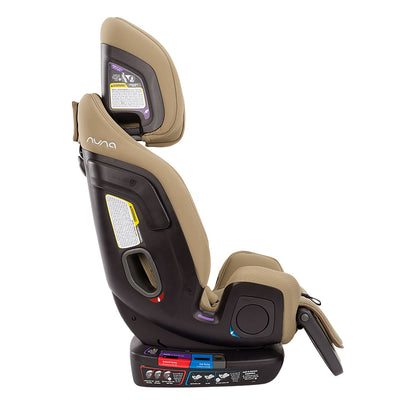 Profile view of Nuna EXEC Car Seat in Color_Oak