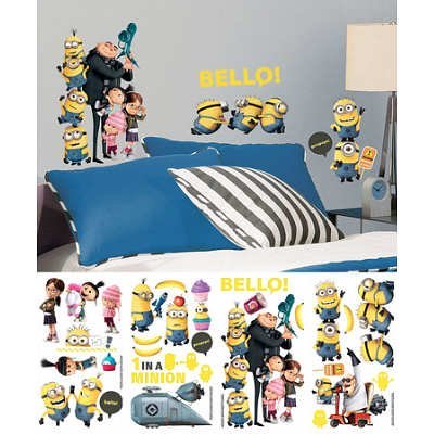 Despicable Me 2 Peel & Stick Wall Stickers