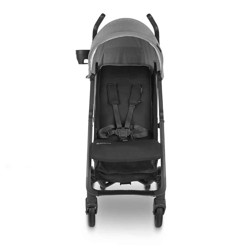 Frontview of UPPAbaby G-Luxe Stroller in --Color_Greyson