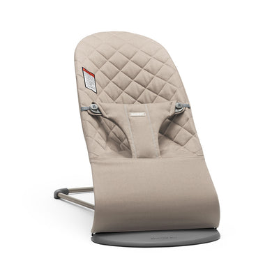 BABYBJÖRN Bouncer Bliss in -- Color_Sand Gray Woven, Classic Quilt