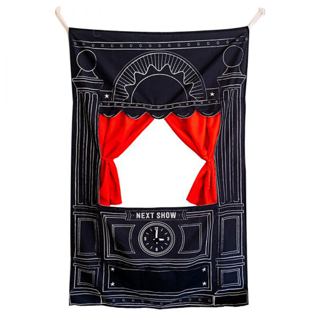 Wonder & Wise Doorway Puppet Theater Modern Nursery