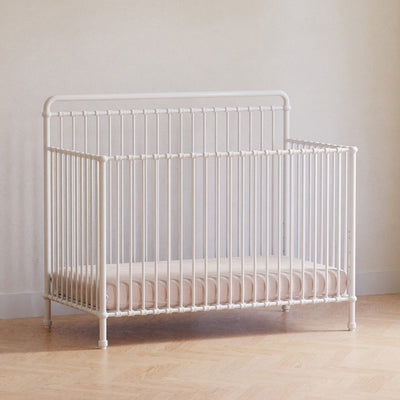 Namesake's Winston 4 in 1 Convertible Crib in a  room in -- Color_Washed White