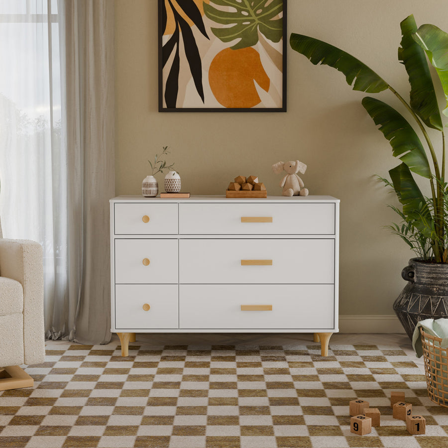 pre assembled baby dresser Babyletto Lolly 6-Drawer Double Dresser