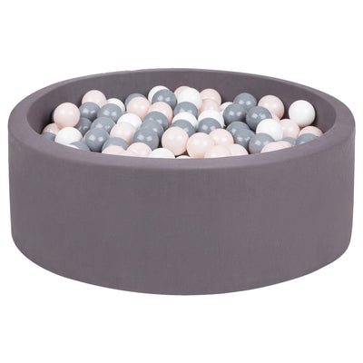 Ball Pit With Organic Cotton Cover + Balls