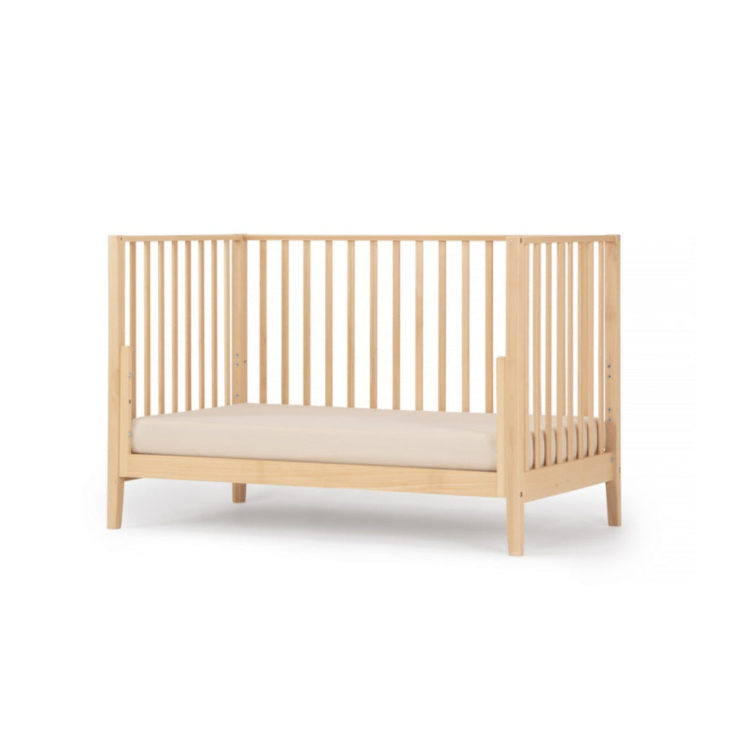 Dadada Lala 3-in-1 Convertible Crib as daybed in - Color_Natural