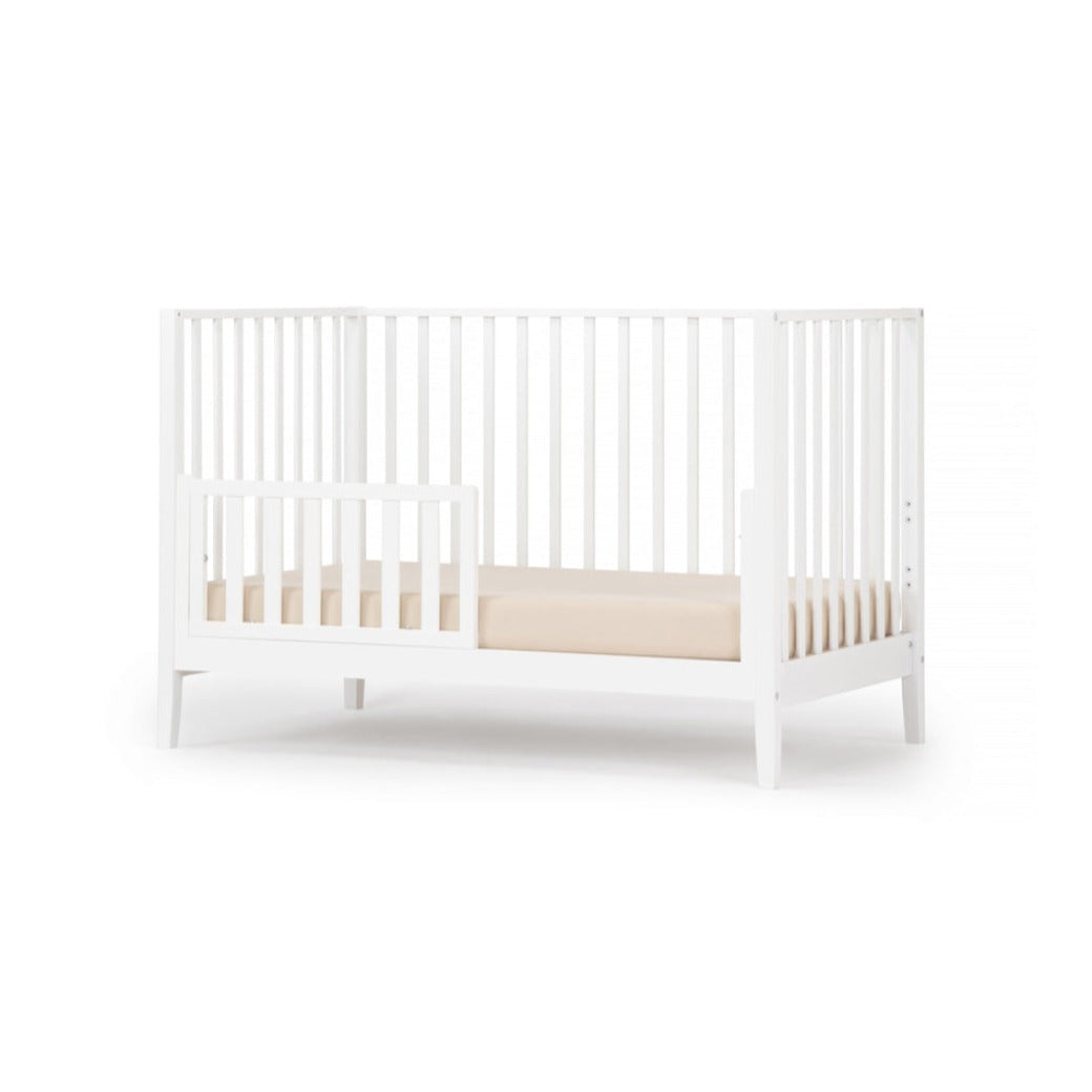Dadada Lala 3-in-1 Convertible Crib as toddler bed in - Color_White