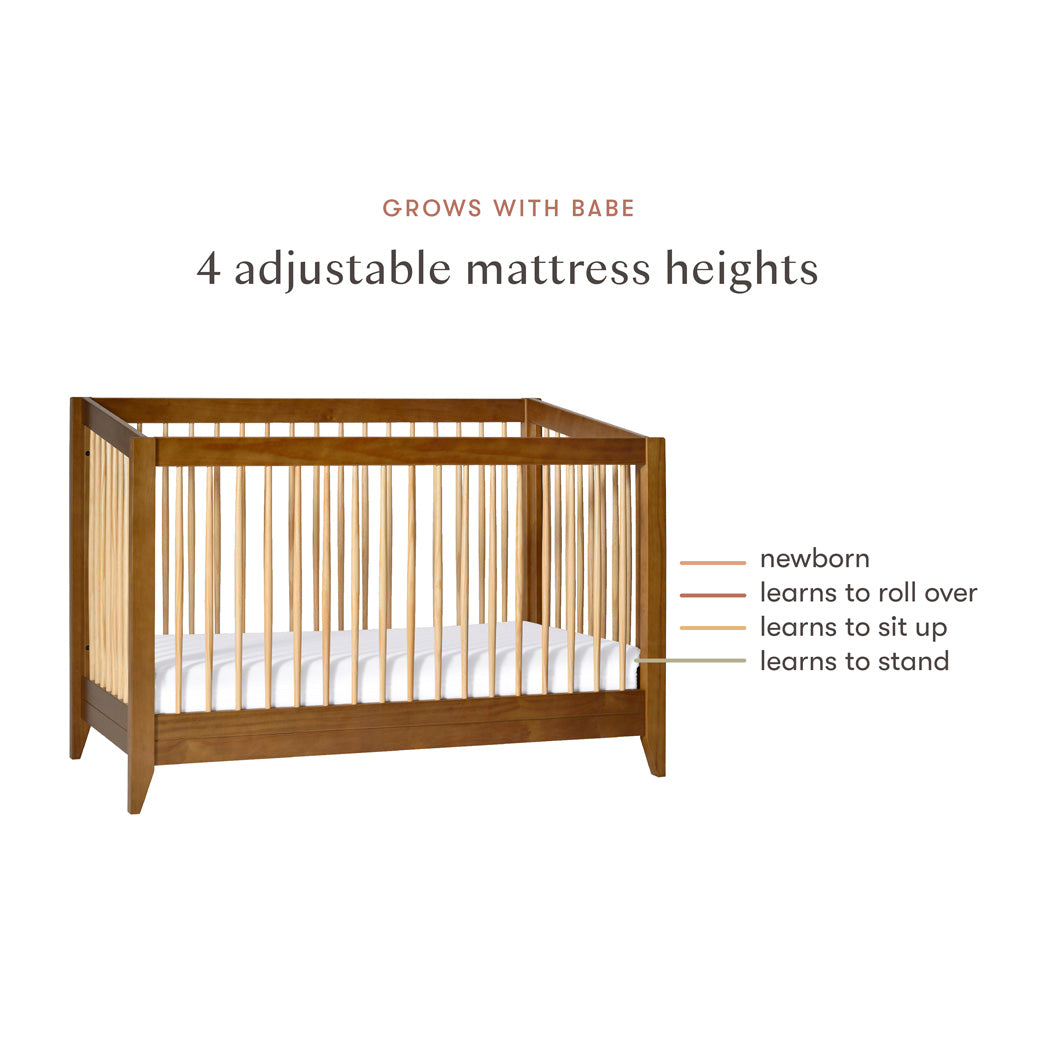 Sprout 4-in-1 Convertible Crib + Toddler Bed Conversion Kit
