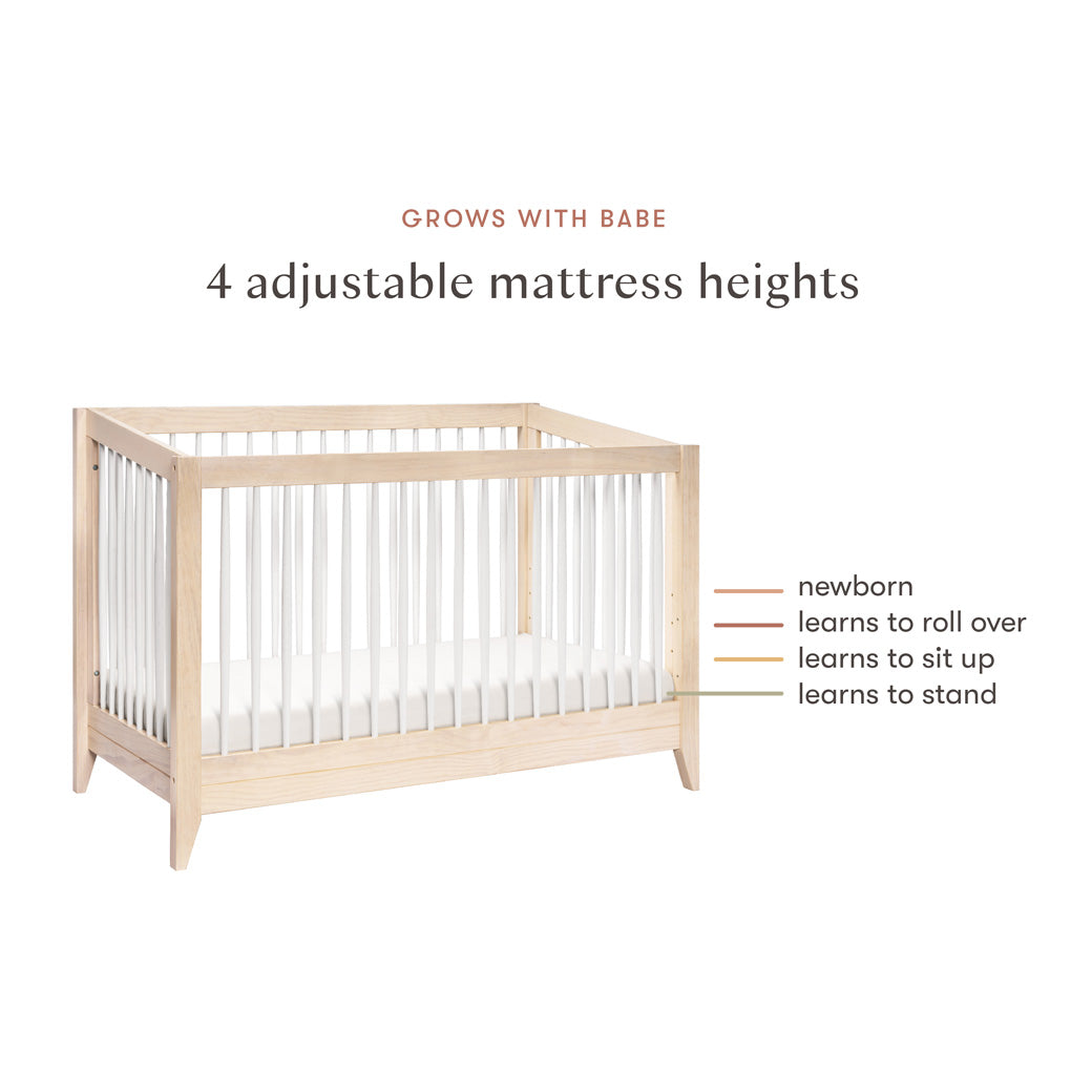 Sprout 4-in-1 Convertible Crib + Toddler Bed Conversion Kit