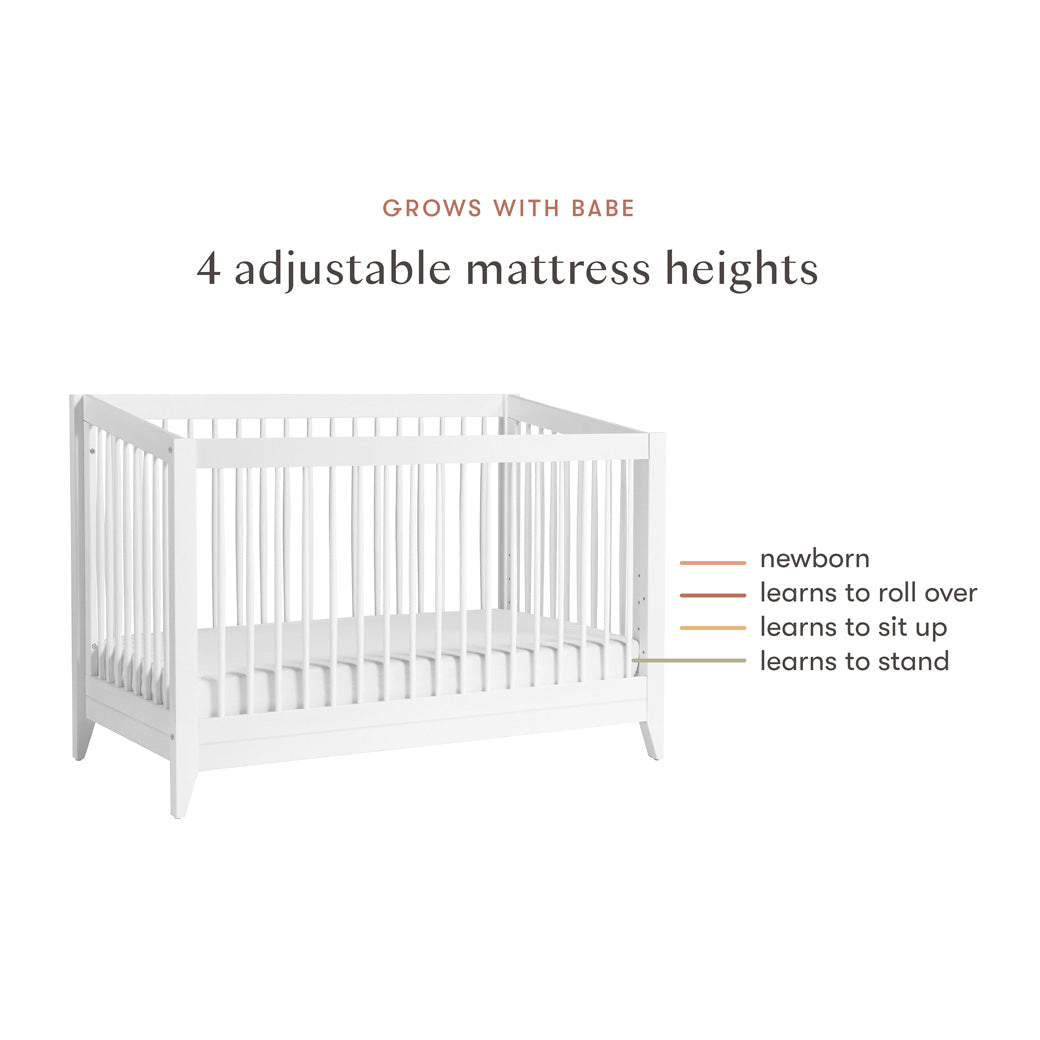 Sprout 4-in-1 Convertible Crib + Toddler Bed Conversion Kit