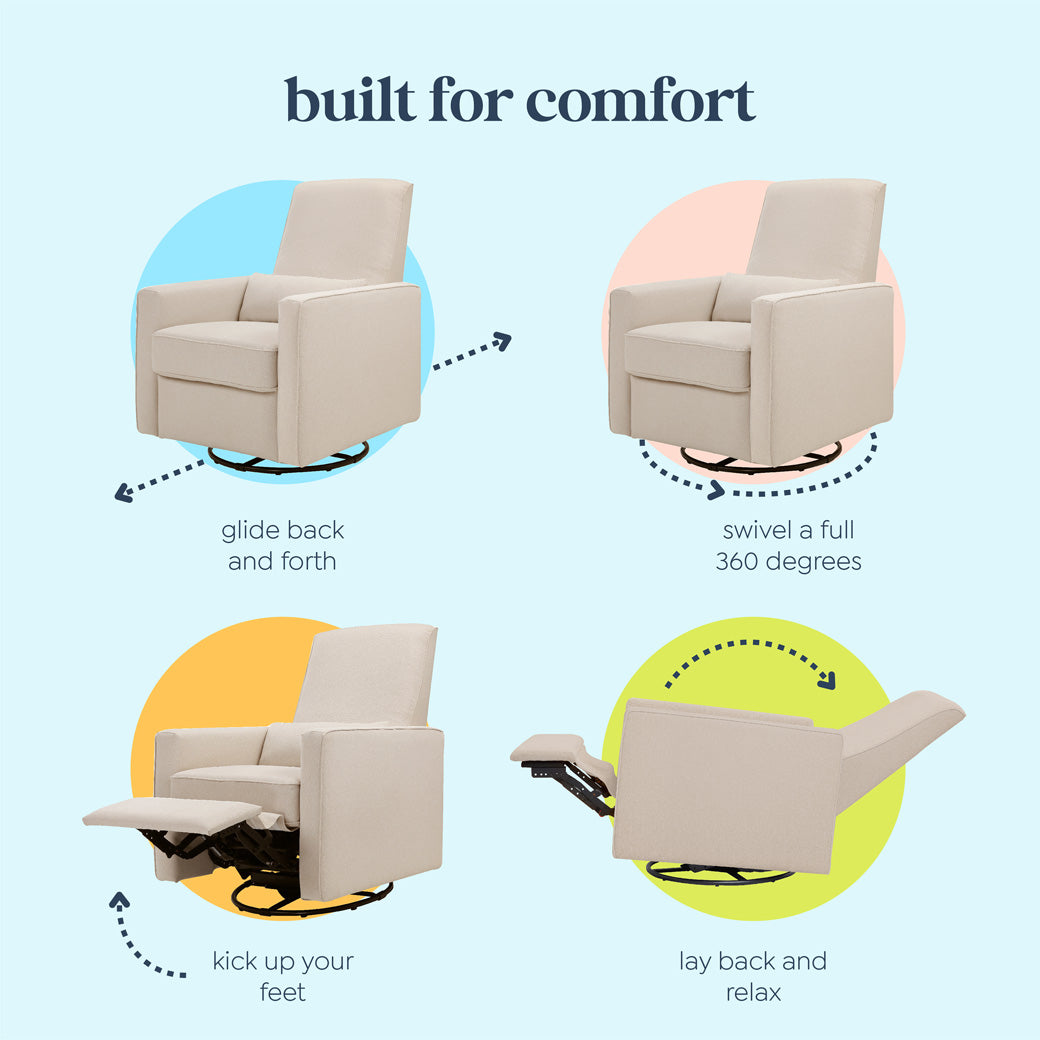 Piper Recliner & Swivel Glider