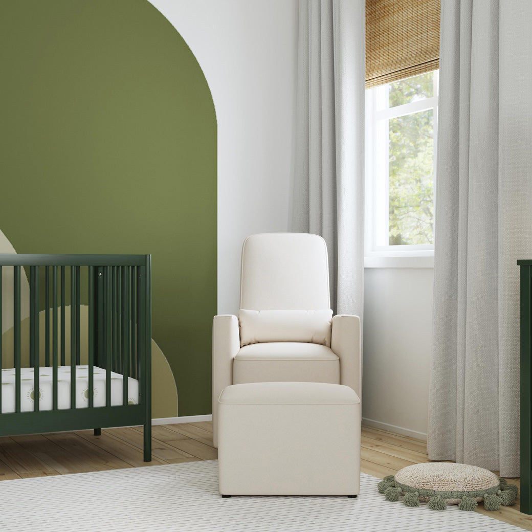 DaVinci Olive Glider With Ottoman | Modern Nursery™