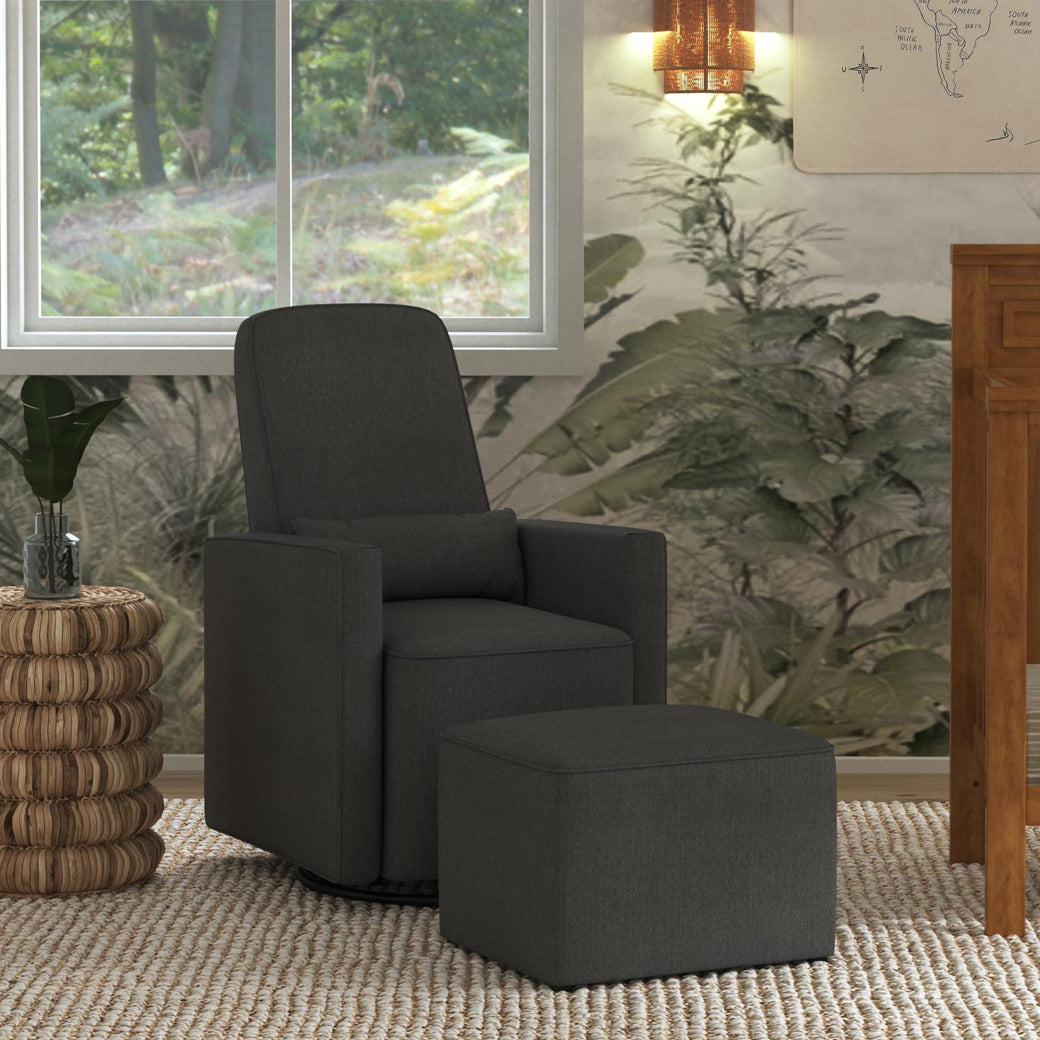 DaVinci Olive Glider With Ottoman | Modern Nursery
