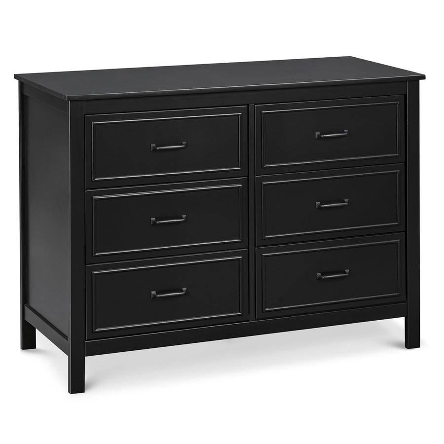 green emerald velvet dress DaVinci Charlie 6-Drawer Double Dresser Instock Grey — Decor4Kids main image 1