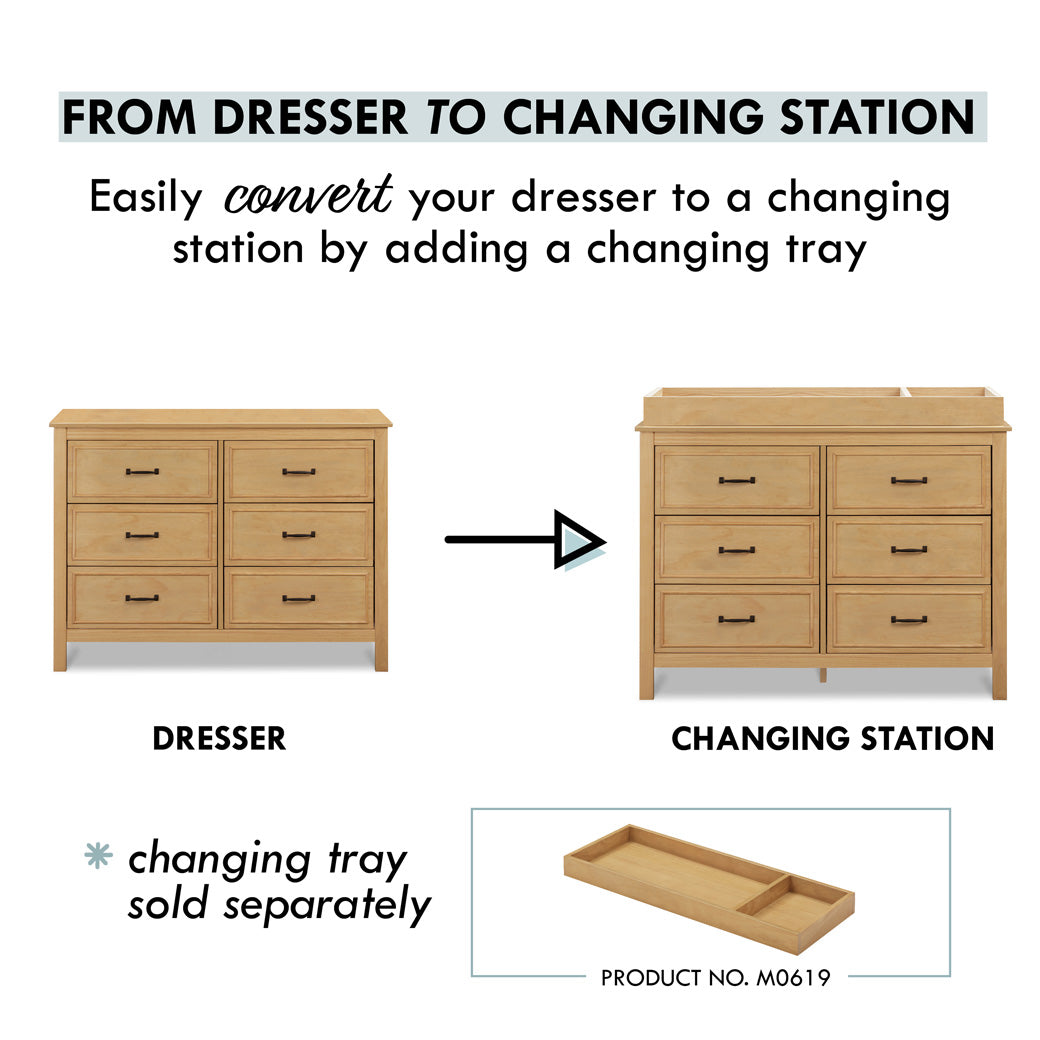 Charlie 6-Drawer Double Dresser