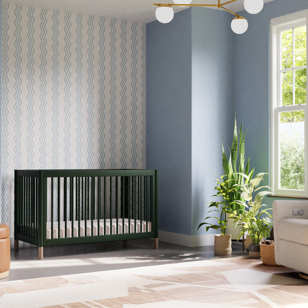 Gelato 4-in-1 Convertible Crib with Toddler Bed Conversion Kit