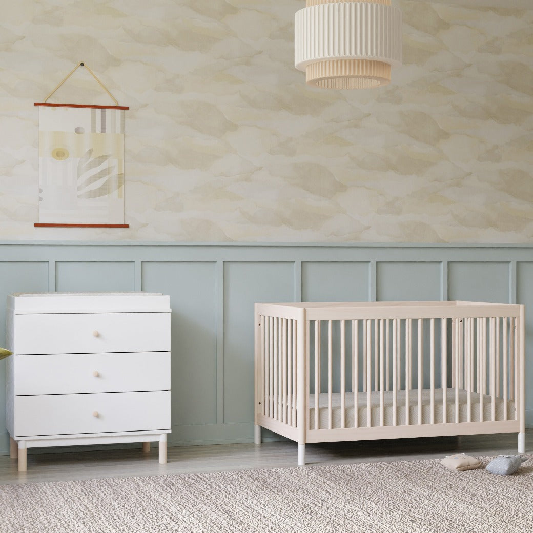 Gelato 4-in-1 Convertible Crib with Toddler Bed Conversion Kit