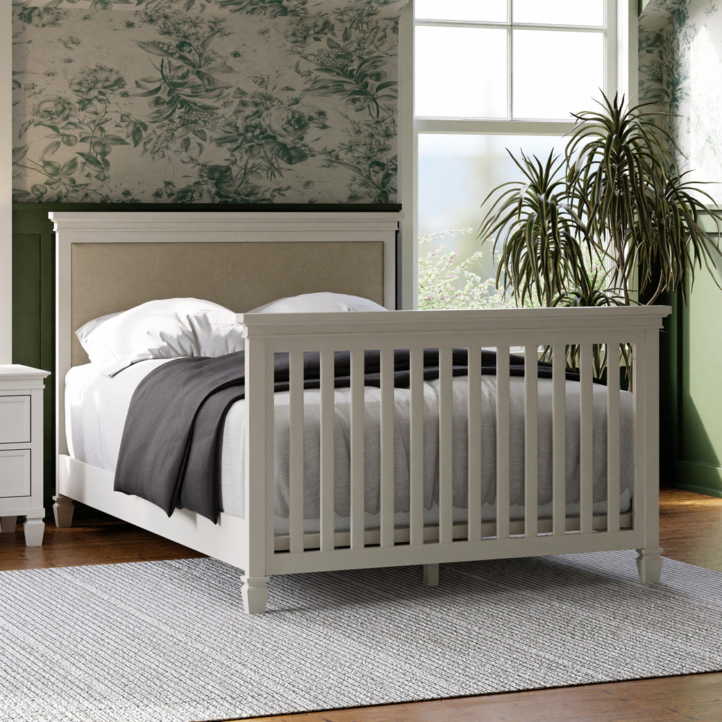 Darlington 4-in-1 Convertible Crib in Warm White