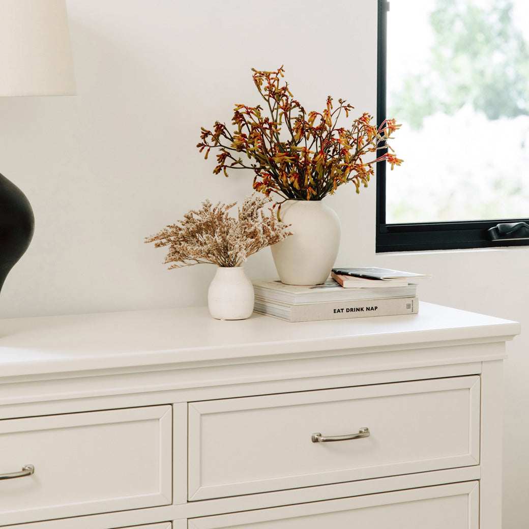 Darlington 6 Drawer Dresser In Warm White