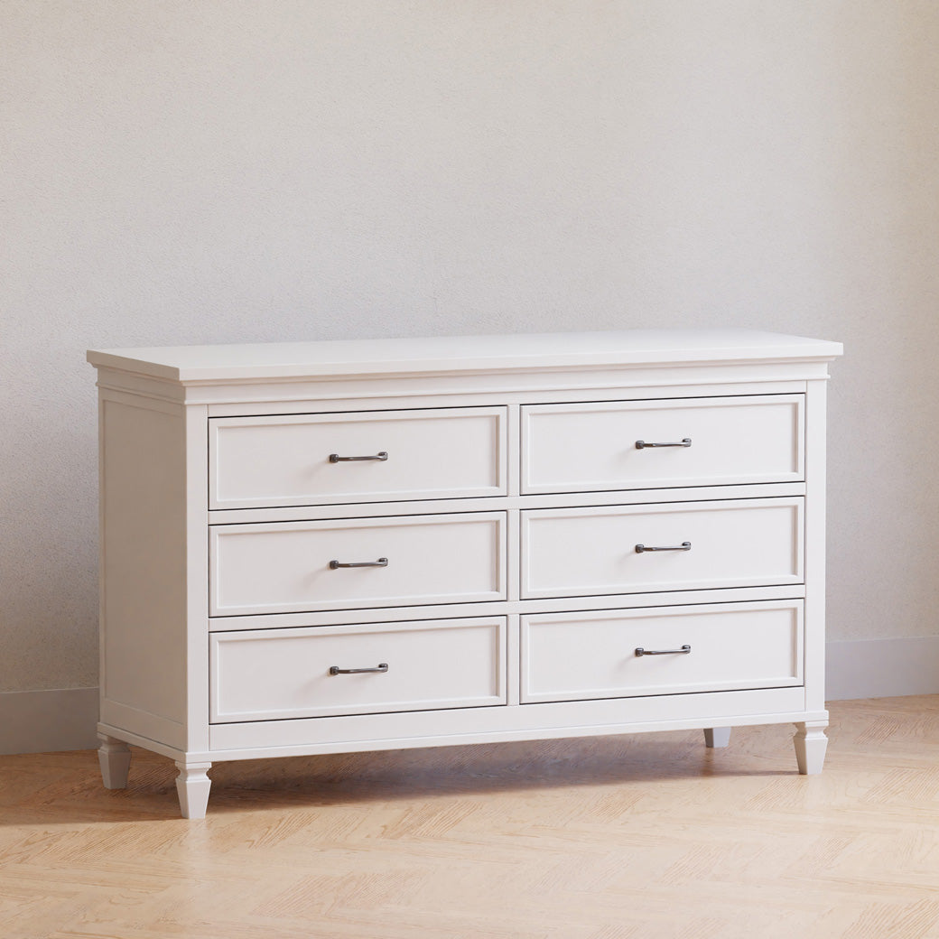 Darlington 6 Drawer Dresser In Warm White