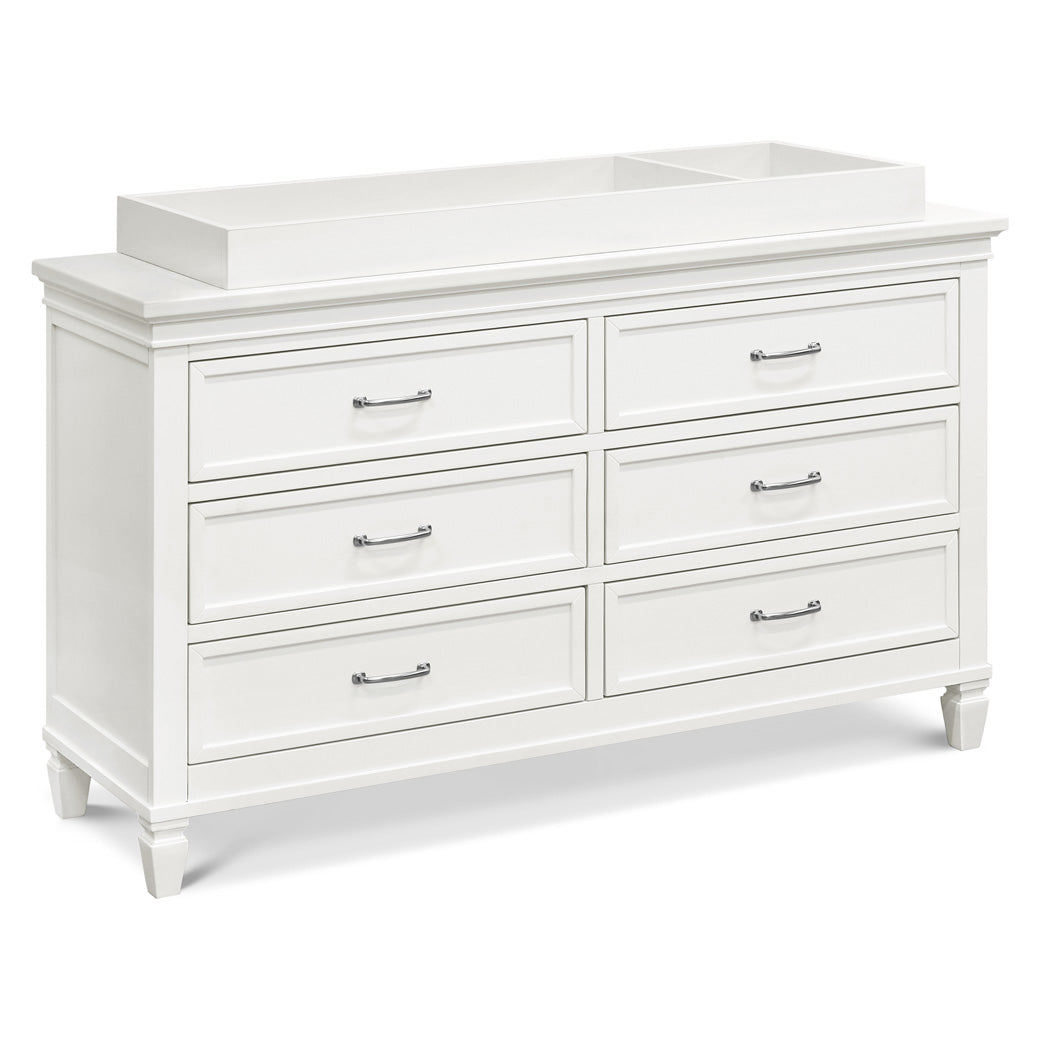 Darlington 6 Drawer Dresser In Warm White