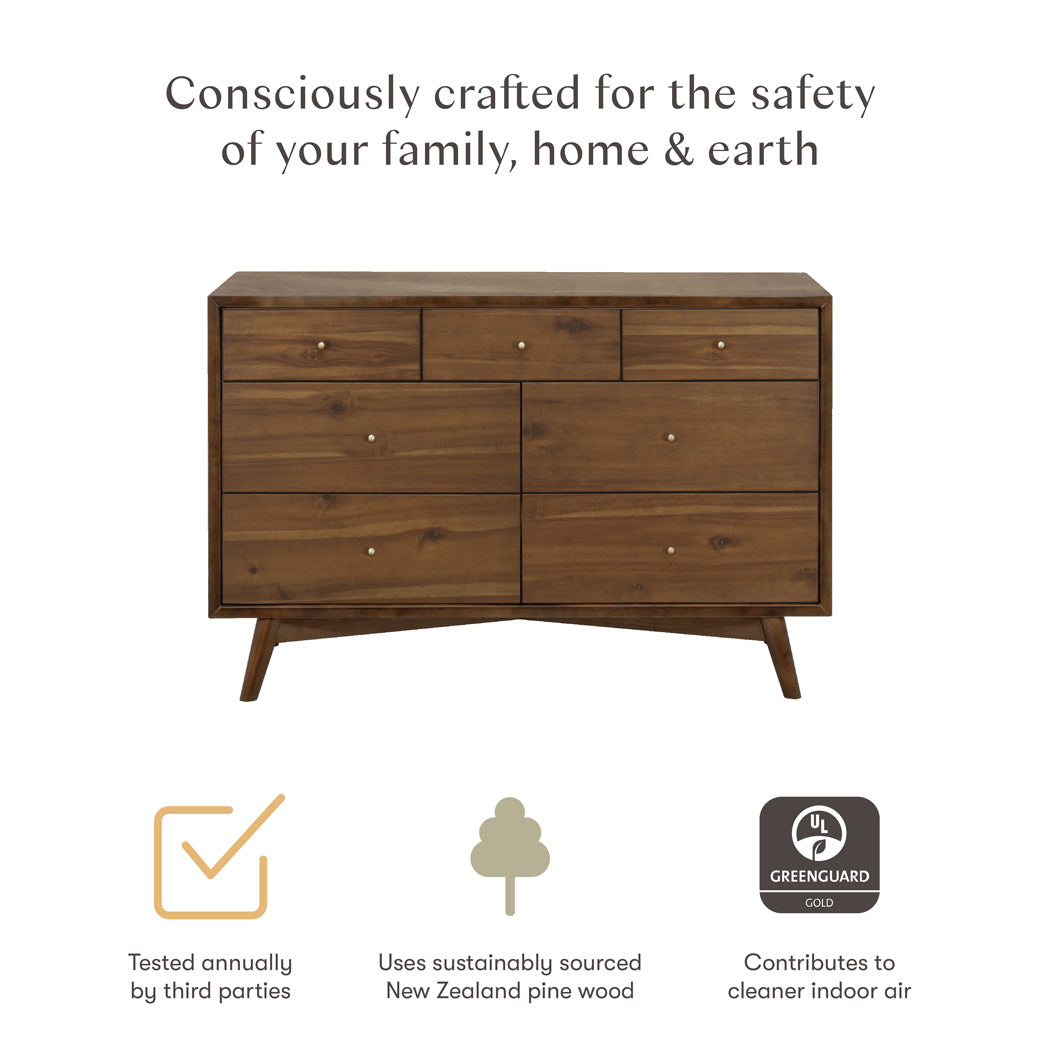 Palma 7-Drawer Assembled Double Dresser