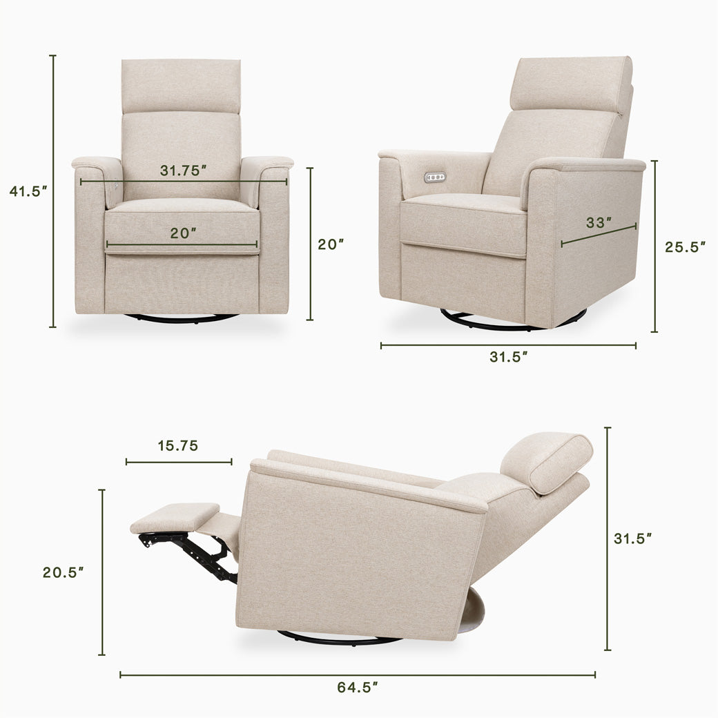 Willa Plus Power Glider Recliner with Power Headrest