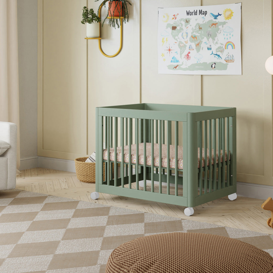 Yuzu 8-In-1 Convertible Crib With All Stages Conversion Kits