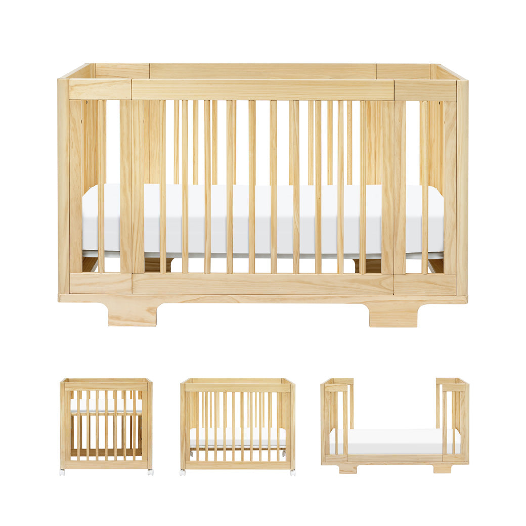 Yuzu 8-In-1 Convertible Crib With All Stages Conversion Kits