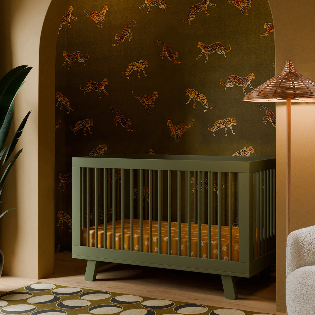 Hudson 3-in-1 Convertible Crib + Toddler Rail