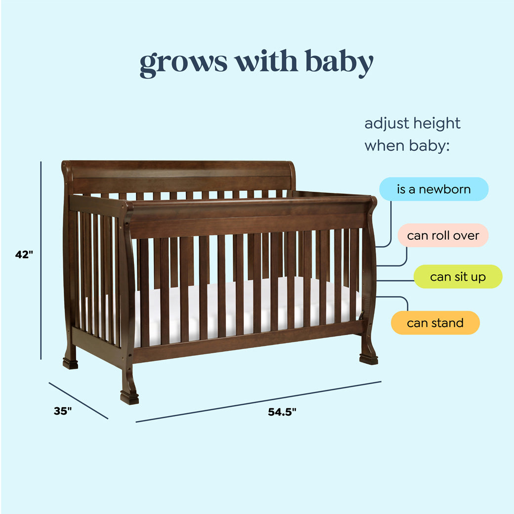 Kalani 4-in-1 Convertible Crib