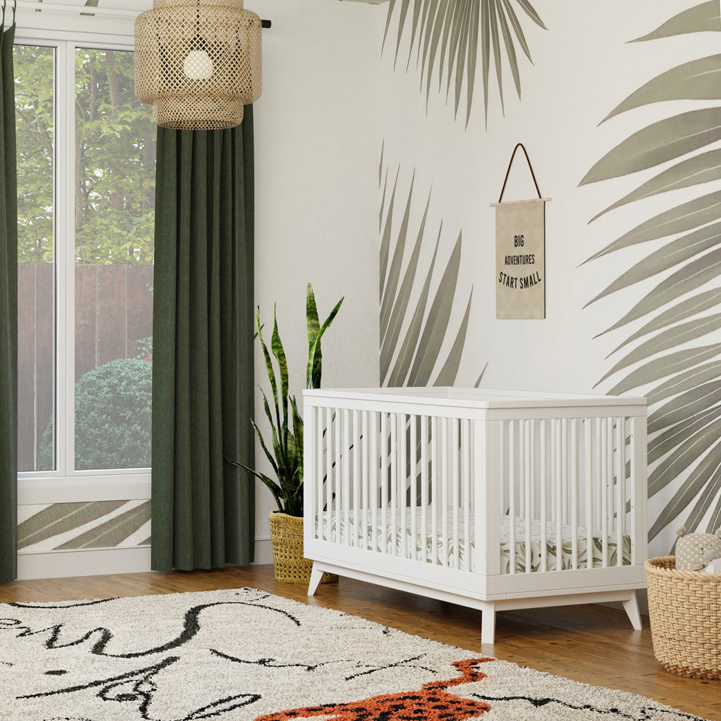 Babyletto Scoot 3-in-1 Convertible Crib + Toddler Rail | Modern